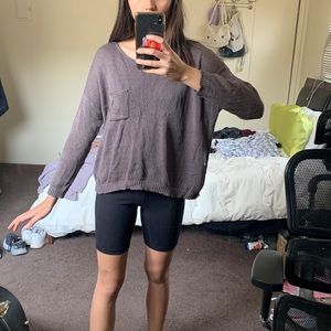 H&M Mauve knit sweater